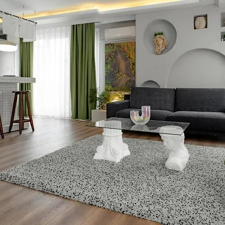 Luxury 1br Duplex With Terrace & Office In Tomtom 아파트 이스탄불